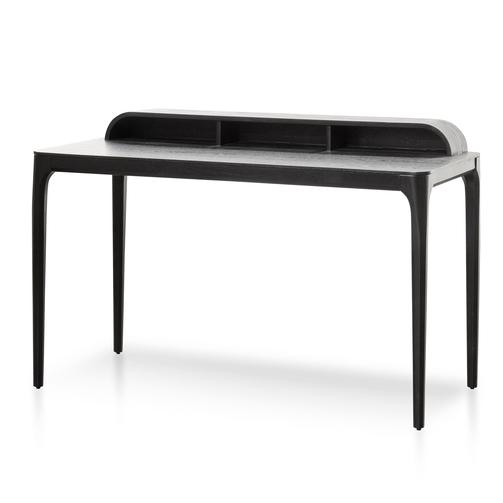 Wooden Milano Home Office Desk - Black