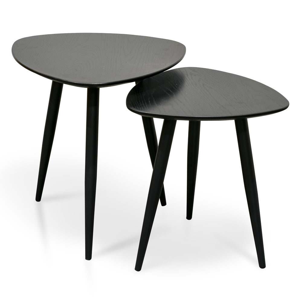 Set of Capri Side Table - Black