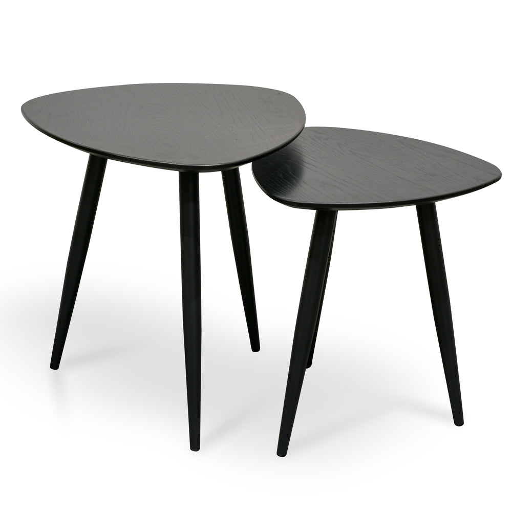 Set of Capri Side Table - Black
