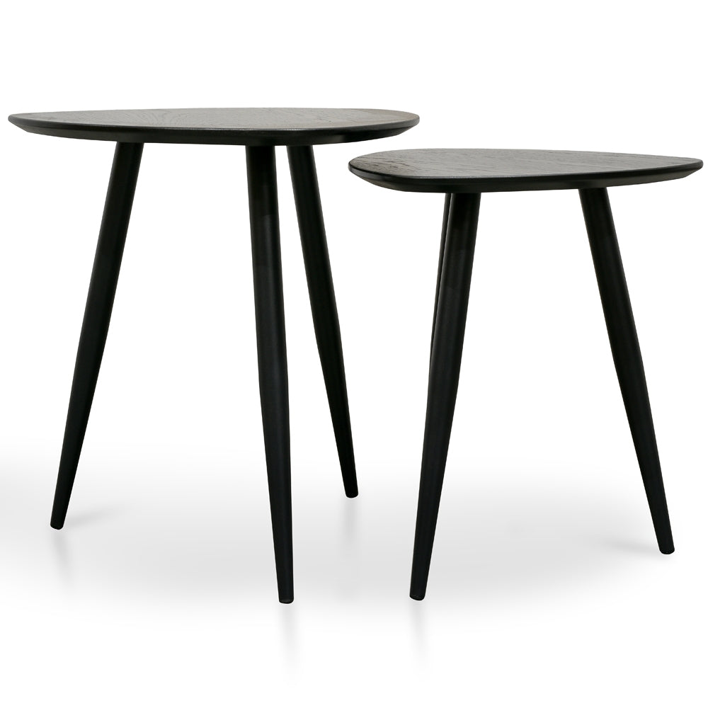 Set of Capri Side Table - Black