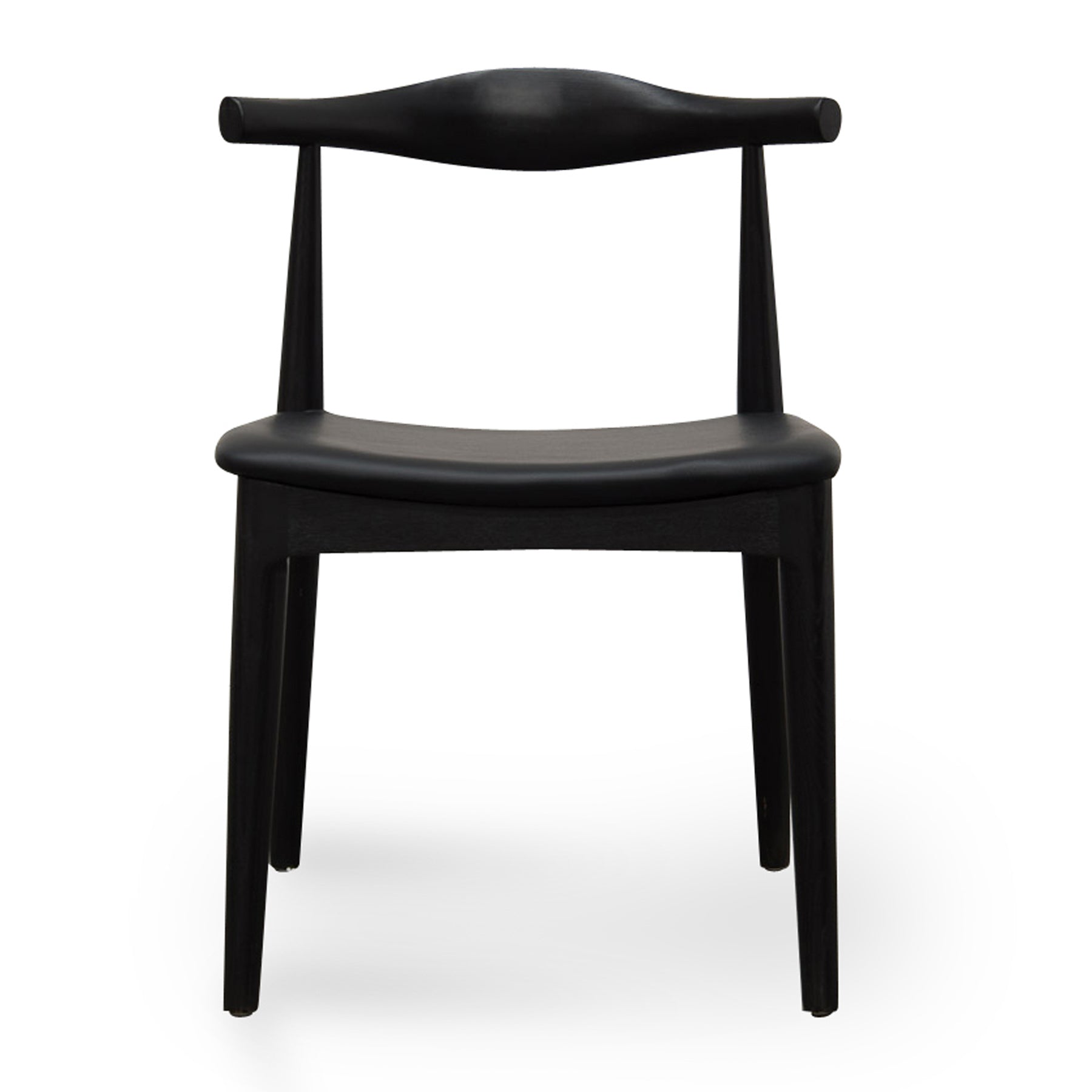 Elbow Verona Dining Chair - Black (Set of 2)