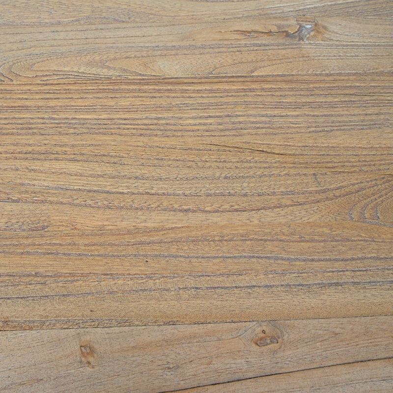 2m Reclaimed ELM Wood Bergamo Bench- Natural