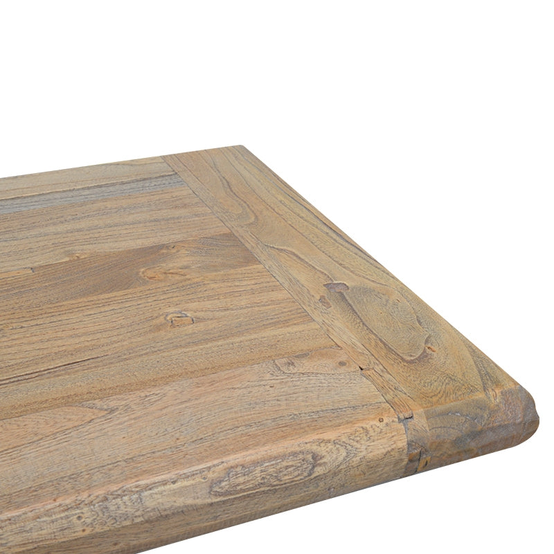 2m Reclaimed ELM Wood Bergamo Bench- Natural