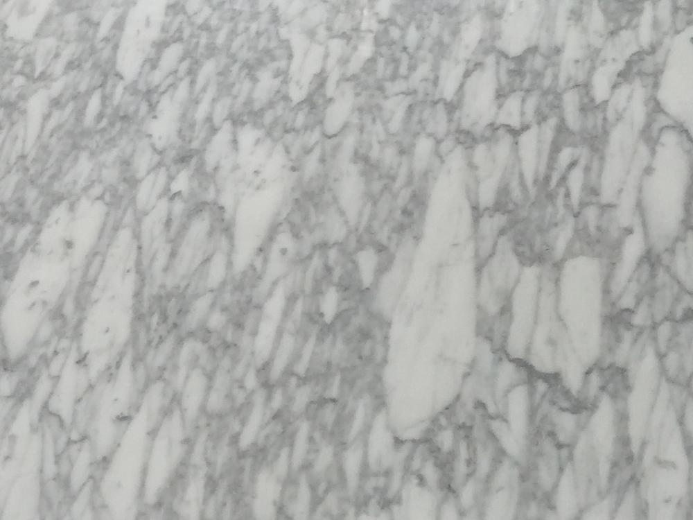 Marble Siena Dining Table 100cm - Aluminium