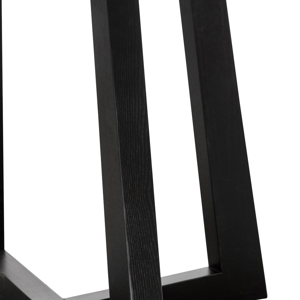 1.5m Round Marble Siena Dining Table - Black